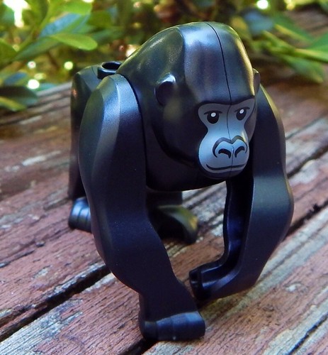 New lego gorilla from jungle - lego,